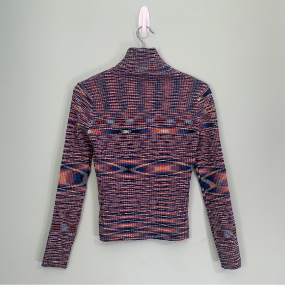 psychedelic rib-knit turtleneck - Picture 9 of 9